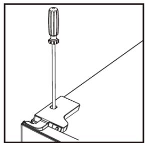 BRANDT BFC8600EW - Inverser le sens d'ouverture des portes - 22