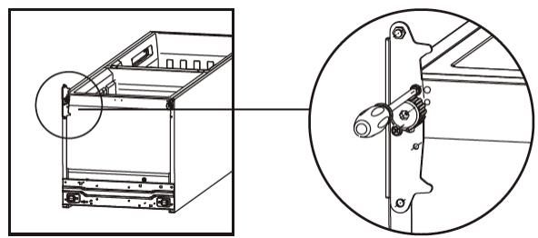 BRANDT BFC8600EW - Inverser le sens d'ouverture des portes - 15