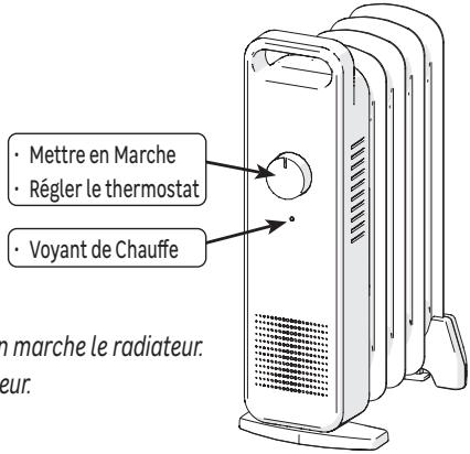 EQUATION MINI OIL - Réglage du thermostat: - 3