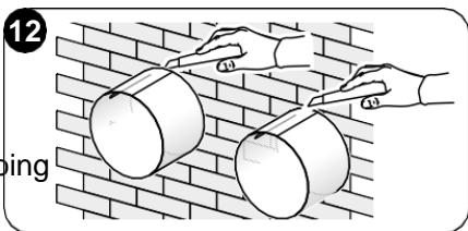 OLIMPIA SPLENDID UNICO - -Assembly of the air ducts and external grids - 3