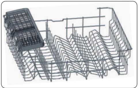 BRANDT BDFI44DQB - Support à ustensiles longs - 1