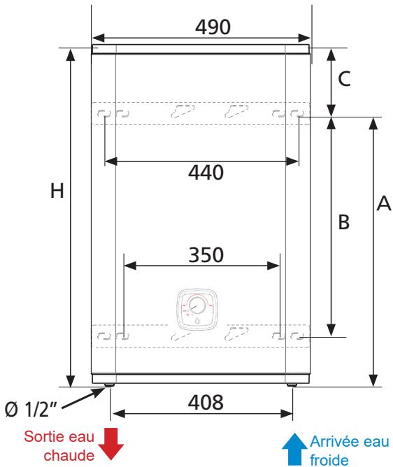 SAUTER TOYAKO - Capacités 40/65/80L plat - 2