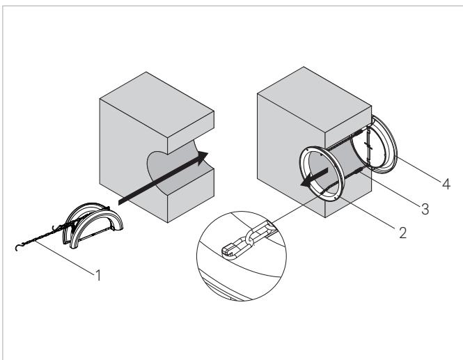 KLIMEA KLIMEA HORIZONTAL - Positionnement des clapets d'air extérieur - 2