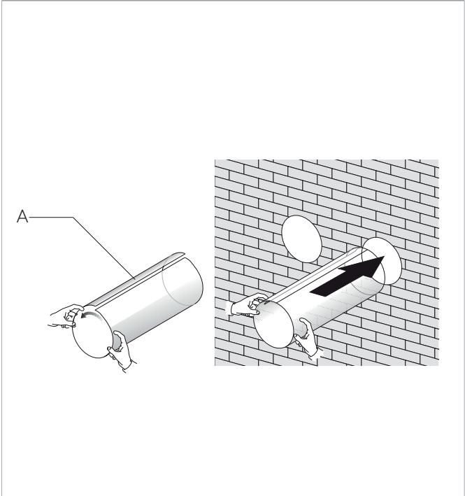 KLIMEA KLIMEA HORIZONTAL - Positionnement de la canalisation - 1