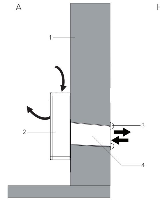 KLIMEA KLIMEA HORIZONTAL - Perçage des murs pour la canalisation - 1