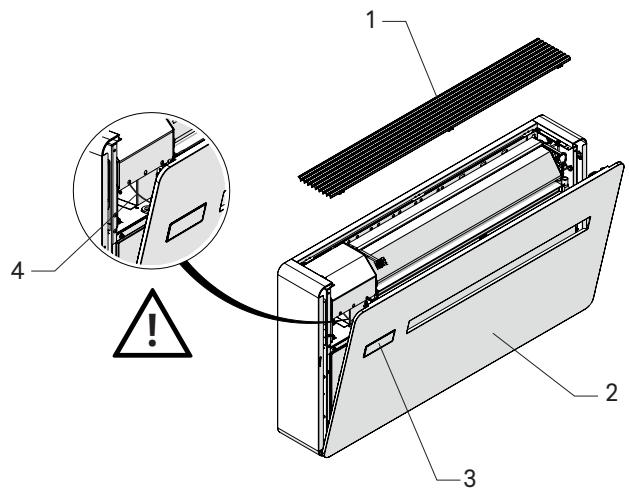 KLIMEA KLIMEA HORIZONTAL - Accès au tableau électrique - 1