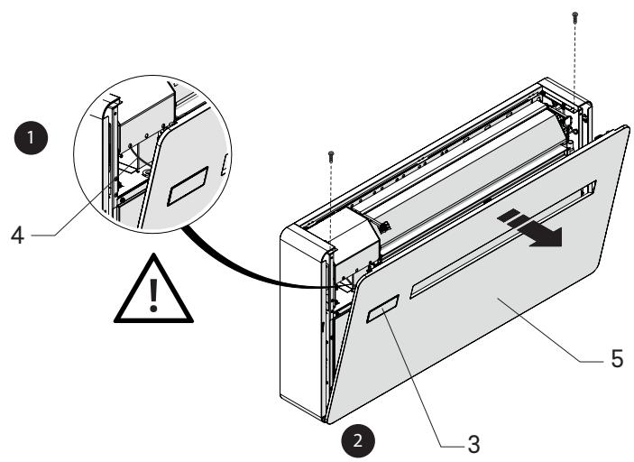 KLIMEA KLIMEA HORIZONTAL - Retrait des panneaux esthétiques et des grilles - 3