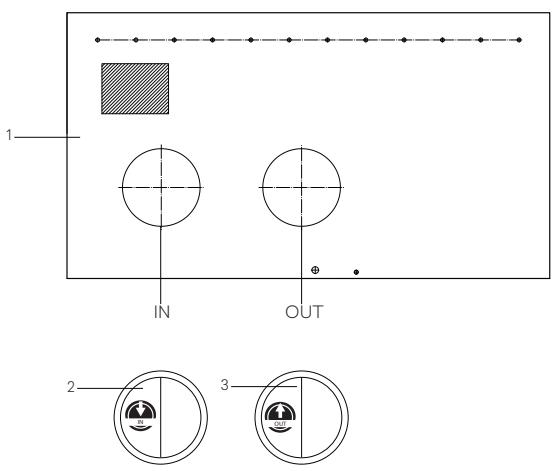 KLIMEA KLIMEA HORIZONTAL - Positionnement des clapets d'air extérieur - 1