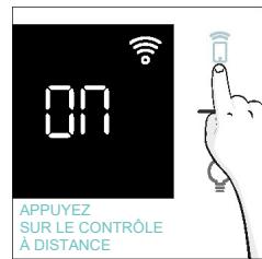CANDY CA6 N5B3EYTB - Comment activer le contrôle à distance : - 2