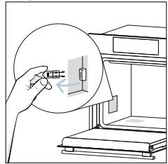 CANDY CA6 N5B3EYTB - Changing the lateral bulb: - 3