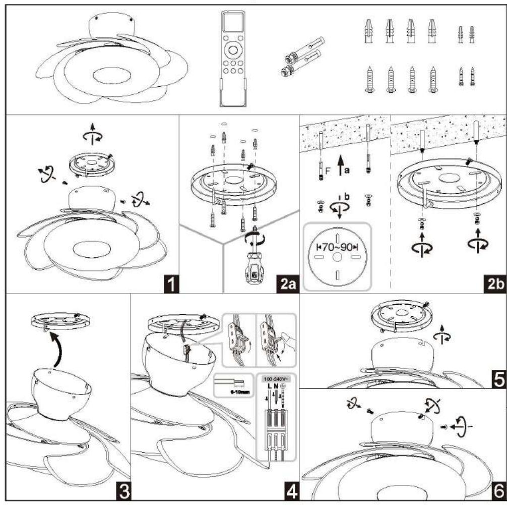 MANTRA FLOWER - Assembly Instructions / Instrucciones De Montaje - 1