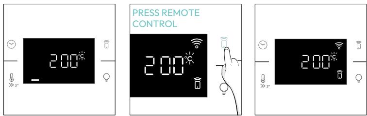 CANDY CA6 N3B3YTB - How to activate Remote Control: - 4