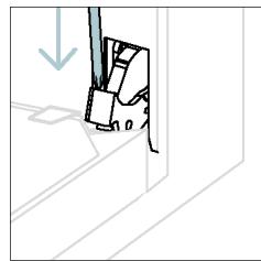 CANDY CA6 N3B3YTB - BUITENKANT VAN DE OVEN: De glazen deur verwijderen en schoonmaken - 2