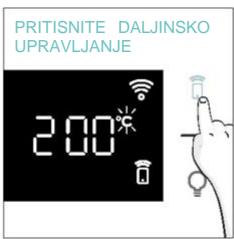 CANDY CA6 N3B3YTB - Kako aktivirati daljinski upravljanje: - 5