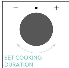 CANDY CA6 N3B3YTB - COOKING DURATION - 3