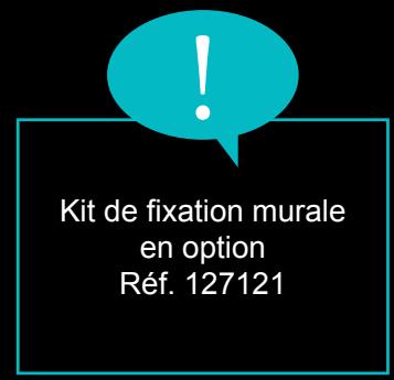 AVIDSEN 400WC SORIA - Installation au mur (kit en option, ref 127121) - 1