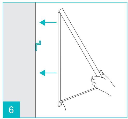 AVIDSEN 400WC SORIA - Installation au mur (kit en option, ref 127121) - 7