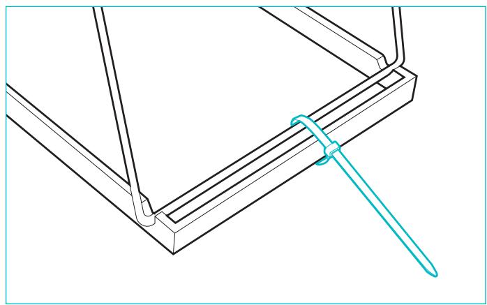 AVIDSEN 400WC SORIA - Installation au mur (kit en option, ref 127121) - 2