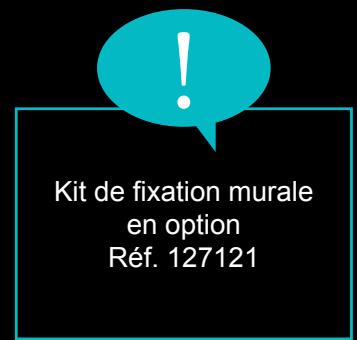 AVIDSEN 400WC SORIA - Installation au mur (kit en option, ref 127121) - 1
