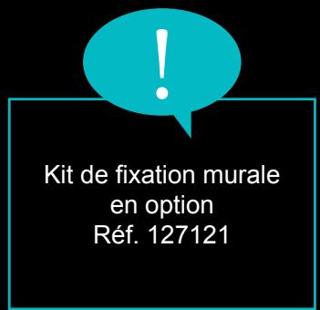 AVIDSEN 400WC SORIA - Installation au mur (kit en option, ref 127121) - 1