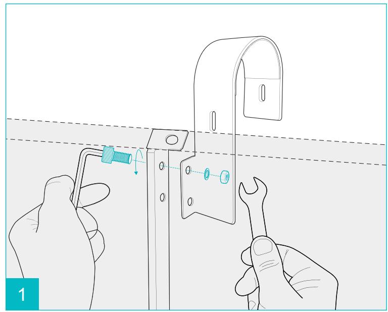 AVIDSEN 400WC SORIA - Installation au balcony (kit en option, ref 127126) - 7