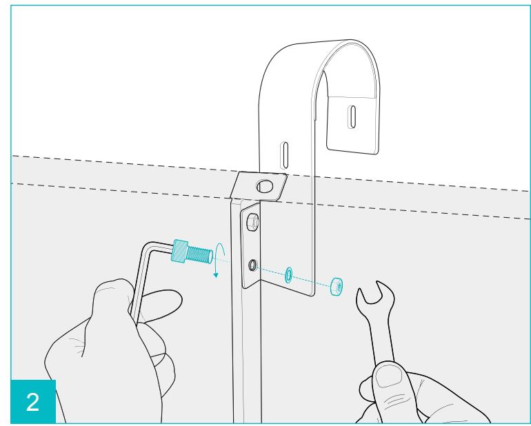 AVIDSEN 400WC SORIA - Installation au balcony (kit en option, ref 127126) - 8