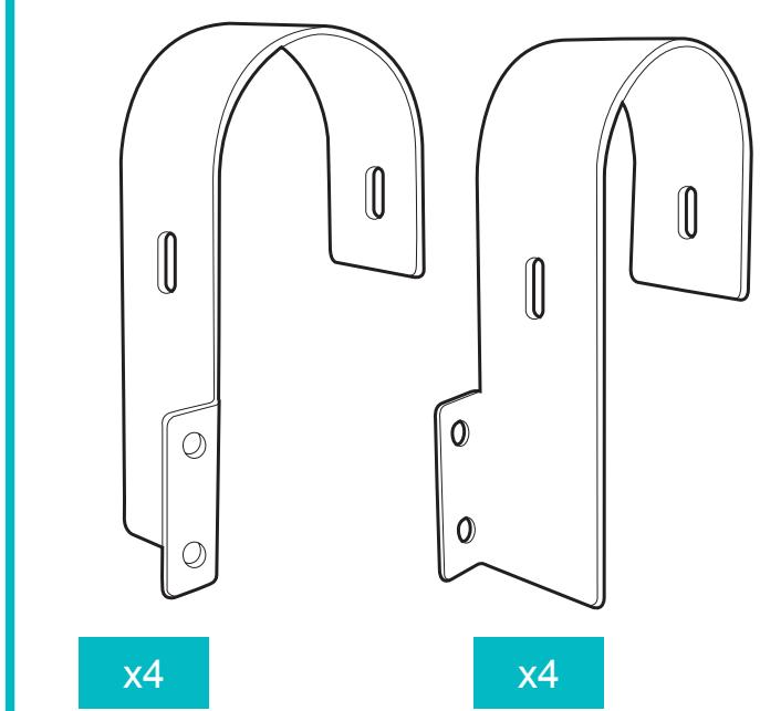 AVIDSEN 400WC SORIA - Installation au balcony (kit en option, ref 127126) - 2