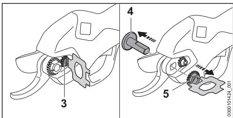STIHL ASA 20 - Remplacement de la lame - 2