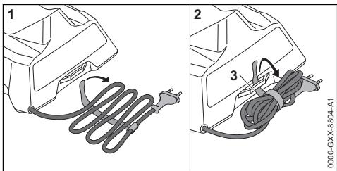 STIHL ASA 20 - Rangement du chargeur - 1