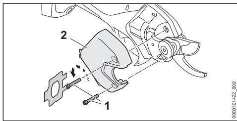 STIHL ASA 20 - Sostituzione della lama - 1