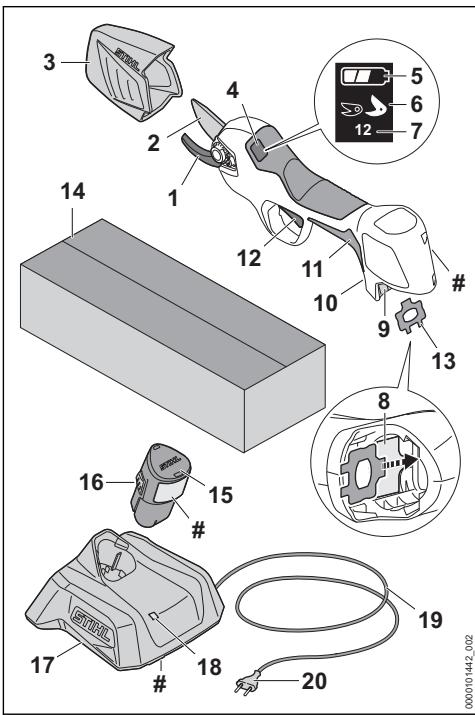 STIHL ASA 20 - Pruning shears - 1