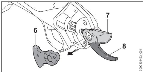STIHL ASA 20 - Remplacement de la lame - 3