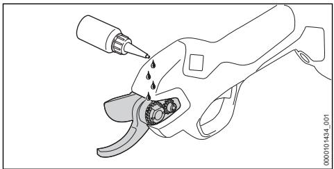 STIHL ASA 20 - Lubrificazione della lama - 3