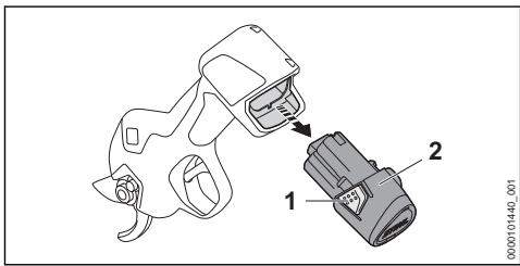 STIHL ASA 20 - Akku herausnehmen - 1