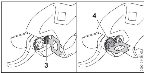 STIHL ASA 20 - Lubricating the blade - 2