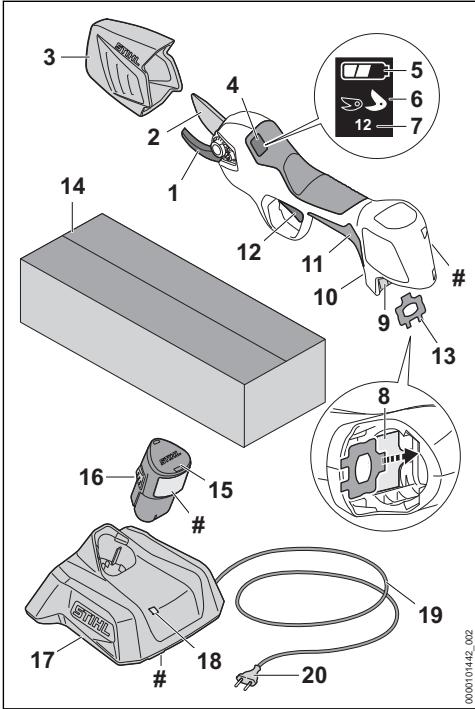 STIHL ASA 20 - Takkenschaar - 1