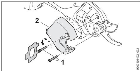 STIHL ASA 20 - Replacing the cutting blade - 1