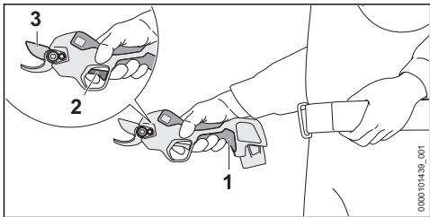 STIHL ASA 20 - Accensione dello svettatoio - 1