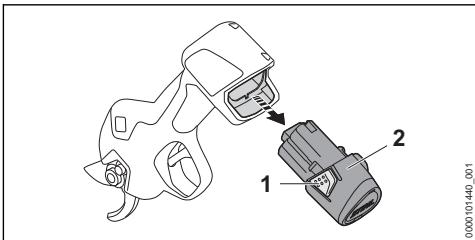 STIHL ASA 20 - Accu verwijdenen - 1