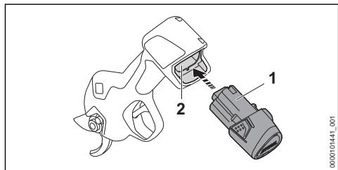 STIHL ASA 20 - Accuplaatsen - 1