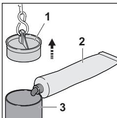 STIHL ASA 20 - Mes met de vetspuit smeren - 1
