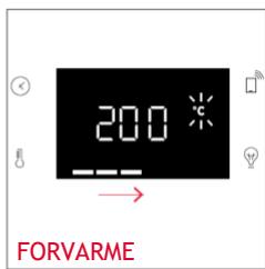 ROSIERES RO6 C3B3YTX - Sådan fungerer statusbjælken - 1