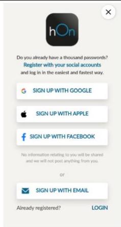 ROSIERES RO6 C3B3YTX - ÎNREGISTRAREA UNUI NOU UTILIZATOR - 1