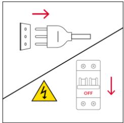 ROSIERES RO6 C3B3YTX - Смяна на крушката отгоре: - 1