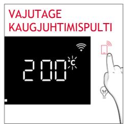 ROSIERES RO6 C3B3YTX - Kaugjuhtimispuldi aktiveerimine. - 3