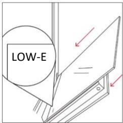 ROSIERES RO6 C3B3YTX - UTENFOR OVNEN: fjerning og rengjøring av glassdøren - 5