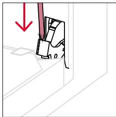 ROSIERES RO6 C3B3YTX - removal and cleaning the glass door - 2