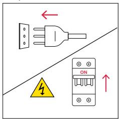 ROSIERES RO6 C3B3YTX - Changing the lateral bulb: - 6