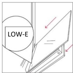 ROSIERES RO6 C3B3YTX - ИЗВЪН ФУРНАТА: премахване и почистване на стъклената врата - 6
