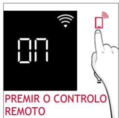 ROSIERES RO6 T3B3YTB NOIR - Como ativar o controlo remoto: - 2